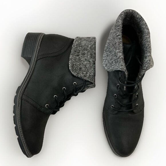 White Mountain Black Boots Women’s 10W Casual Comfort Winter Ankle Booties - Picture 1 of 8